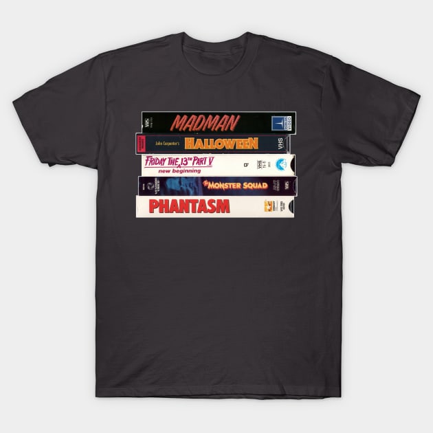 CK's VHS stack T-Shirt by SHOP.DEADPIT.COM 